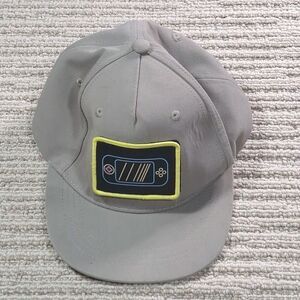 target boys grey vel cro patch video game handheld console snapback hat cap os